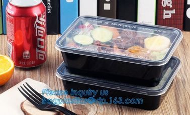 Premium Meal Prep Containers 3 Compartment BPA-FREE Food storage Microwavable Dishwasher Safe plastic Lunch bento box