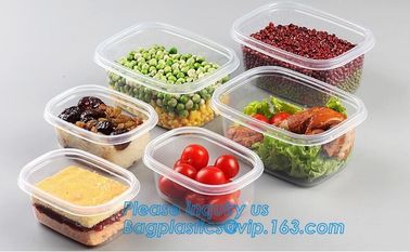 Transparent Vacuum Fresh Box/ Food Container/Storage Box for Food, Freshness Preservation Food Keeper Box bagease bagpla