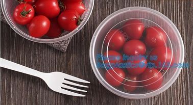 disposable cornstarch convenience takeaway plastic food bowl,BPA free bamboo fiber plastic food bowl with FDA, fast food