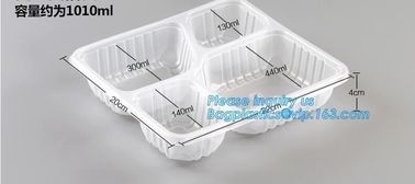 inside food plastic tray,egg/chocolate/cookie tray,Vacuum Formed Blister Pet custom food trays biodegradable disposable