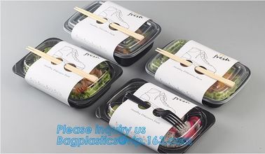 Plastic food container lunch box 2 compartment, bento lunch box container,Airtight Microwave Safe crisper box fast food