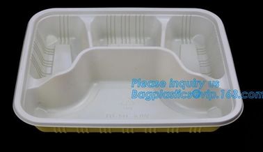 Personalized plastic food box sushi packaging tray,Food Use and Tray Type disposable plastic sushi tray,fast food tray,p