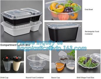 Transparent plastic fresh-keeping food storage container,plastic food lunch box,Food Portions box Perfect Portions food