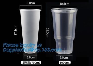 PLA plastic cup PET plastic cup PP plastic cup PS top snack cup Straw,Food takeout plastic box Salad plastic bowl Pulp f