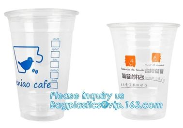 Cheap price pp material water clear disposable plastic cup,reusable customize drink water pp plastic cup bagease package