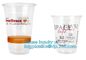 Cheap price pp material water clear disposable plastic cup,reusable customize drink water pp plastic cup bagease package