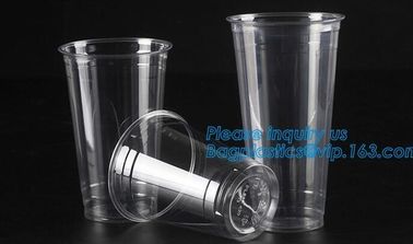 Amazon Hot Selling 9 oz Gold Rimmed Clear Plastic Tumblers Plastic Cups Fancy Disposable Wedding Cups bagplastics bageas