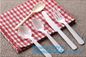 6&quot; PS Disposable Plastic Forks Spoons Knives Western Cultery Sets in Restaurants and Kitchens 48 pcs pink plastic cutler