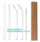 FDA Glass Drinking Straw,Amazon top seller reusable clear glass straws and colored straw glass,Borosilicate Bent Color G