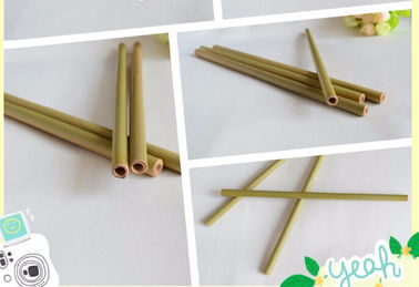 Eco Friendly Factory Directly Sales Customized Logo Bamboo Straw With Brush 100 % Natural Bamboo Straw bagease bagpac