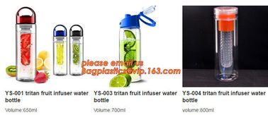 package of BPA free plastic minions water bottle with straw,tritan fruit infuser water bottle sports drink bottle cup