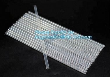 Bio degradable corn starch PLA plastic straws,Disposable hard black long PLA plastic drinking straw,PLA Plastic Biodegra