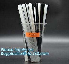 PLA drinking straws made of cornstarch, 100% biodegradable , protecting environment will substitute traditional polyprop