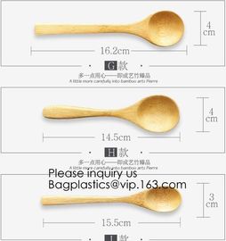 Disposable Catering Natural Knife, Fork And Spoon Bamboo Spoon,Reusable Eco Friendly Biodegradable Bamboo Cutlery Caddy