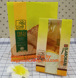 gift paper bag handle paper bag greaseproof paper bag bakery packaging delicatessen confectionery,wholefoods flour/sugar