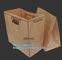 60gsm Oil-Proof Food Kraft Paper Packaging Bread Bag,food brown kraft paper bag sandwich bag bread bag, BAGPLASTICS, PAC