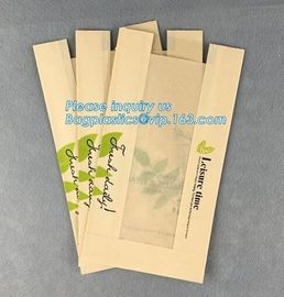 bread paper craft bag,Best Selling Free Sample Handle Custom Design Logo Paper Food Bread Bag,Food grade printed bakery