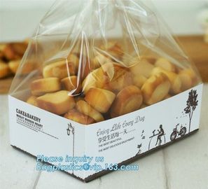 micro perforated bread bag with custom logo full series micro-perfs bags OEM customization,clear opp food packaging plas