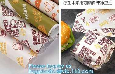 Printed deli food wrapping wax paper wrap Wholesale from China,Butter Wrapping Paper Greaseproof Paper Food Grade Paper