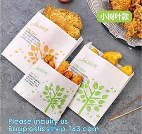 snack paper bag, snack bag, deli bag, deli paper bag, deli wrap bag, wrapping paper bag,fast food lunch bag, hot dog bag