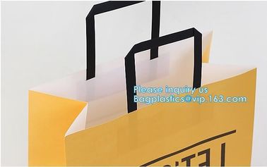 Eco Friendly Reusable Custom Color Shopping Carry Brown Kraft Paper Bag Manufacturer,Recycled Kraft Paper Bag Gift Shopp