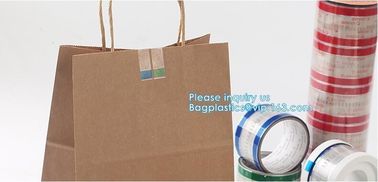 Easy Tearing Remove Masking Tape Seal Drinks And Bags,Easy TAPE OPP Tape food packaging tape coffee cup sealing label