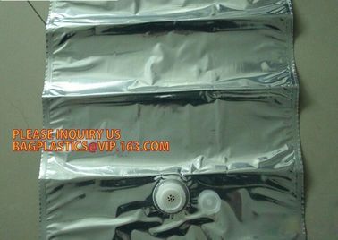 custom aluminium foil plastic packaging bag in box from 1 to 25L in size, for wine, coffee,any beverage BAGPLASTICS PACK