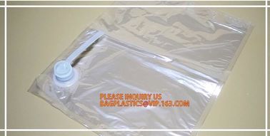 custom aluminium foil plastic packaging bag in box from 1 to 25L in size, for wine, coffee,any beverage BAGPLASTICS PACK