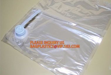 Custom disposable 5 liter aseptic wine juice bag in box,Chinese supplier wholesales 3L 5L Aluminum foil bag wine bag in