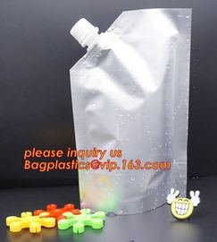 Squeeze refillable plastic packaging spout bag for Chemical industry bag,Chemical Pesticide Plastic Foldable Spray Bottl