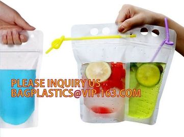 Biodegradable Zipper Water Plastic Drink Pouch Bags,Unique design 5L Spout Pouch Plastic Drinking Water Bag bagease