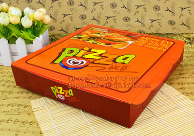 Custom Printed Corrugated Cardboard Recycle Paper Pizza Box Manufacturer, custom kraft paper pizza box, fast food box