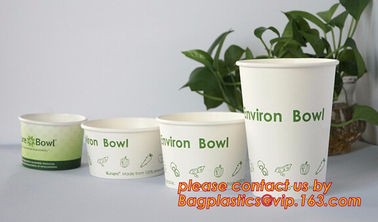 Food use disposable plastic paper cup and coffee lids, pla cups,biodegradable paper cups with lids,100% compostable pape