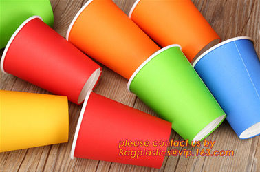 12oz Fine workmanship flexo printing custom design double Kraft paper cup,PAPER PRODUCTS PLATE BOXES CUPS, PARTY SUPPLIE