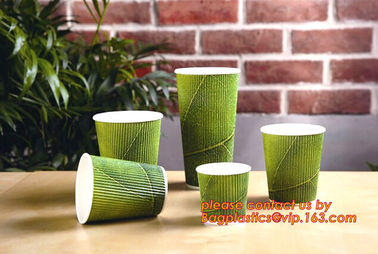 ECO Friendly Custom Design Corrugated Coffee Paper Cup,8 oz 12 oz 16 oz Custom Printing logo Double Wall paper cup with