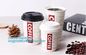 Disposable paper cup with handle wholesale,FACTORY PRICE, CHEAPpe coated disposable single wall paper cup 8oz coffee cup