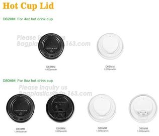 Biodegradable cup lid, PLA cup lid, PP LID, PET LID,Cold cup lid, hot cup lid, 10oz/12oz/16oz/22oz hot drink cup PS lid