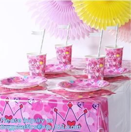 Plastic PVC Transparent Round Table Cover Cloth,party table cover plastic tablecloth,Heavy Duty Disposable Plastic Table