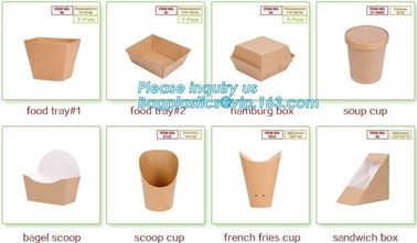 Custom printed french fries crepe holder food packaging paper cones,Food paper cones french fry crepe cone holder, crepe