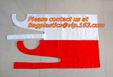 waterproof pe aprons, disposable, aprons, LDPE apron, HDPE apron, PE apron