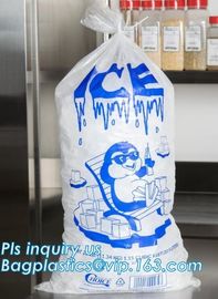 disposable ice bag, plastic ice cube bag, disposable ice cooler bag, wicket plastic 8 lb ice bags, disposable plastic wi