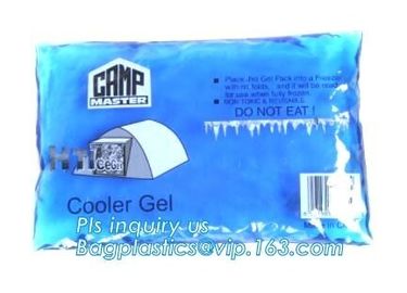 Fresh Food ice pack water injection Ice Bag, Dry Ice , Food fresh care rectangular shape gel cooling pack, summer coolin