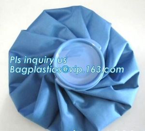 Ice Bag Packs - Set of 3 Hot &amp; Cold Reusable Ice Bags Size 6, 9 and 11 inch - No Leaks, No Drips, non-toxic plastic cool
