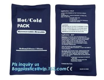 MEDICAL ICE PACK, chocolate milk fruits instant cooling ice pack Food cooler bag, Wine Bottle Gel Ice Pack PVC Wine Cool