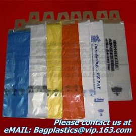 Disposable Slide Zip Lock Plastic Bags For Newspaper Delivery Cheap Plastic Bags Printing,biodegradable wicket poly bags