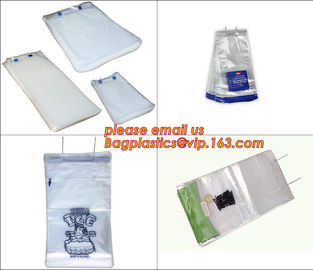 FDA Approved Plain Wicket Bags Bread Micro Perforated Plastic Bag,PE wicket block header bag,bakery bread bag bagease pa