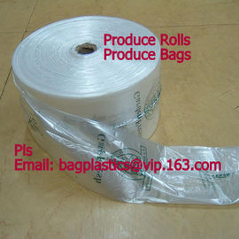 Supermarket Shopping Fresh Fruit Vegetable Packaging Plastic Bag On Roll Polythene Bags, Ldpe Bags, Hdpe Bags, Food Serv