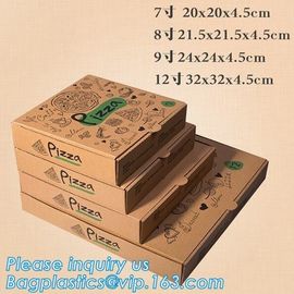 accept customization factory price packaging boxes good quality Environment protecting custom pizza box bagplastics bage