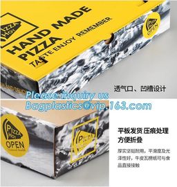 High quality fast food packaging boxes personalized pizza box,bulk rectangular pizza boxes,Food Grade Kraft Cardboard Pi