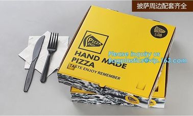 cheap Pizza Boxes Wholesale/Custom Pizza Box/Pizza Box Design,food packaging corrugated wholesale pizza boxes bagease